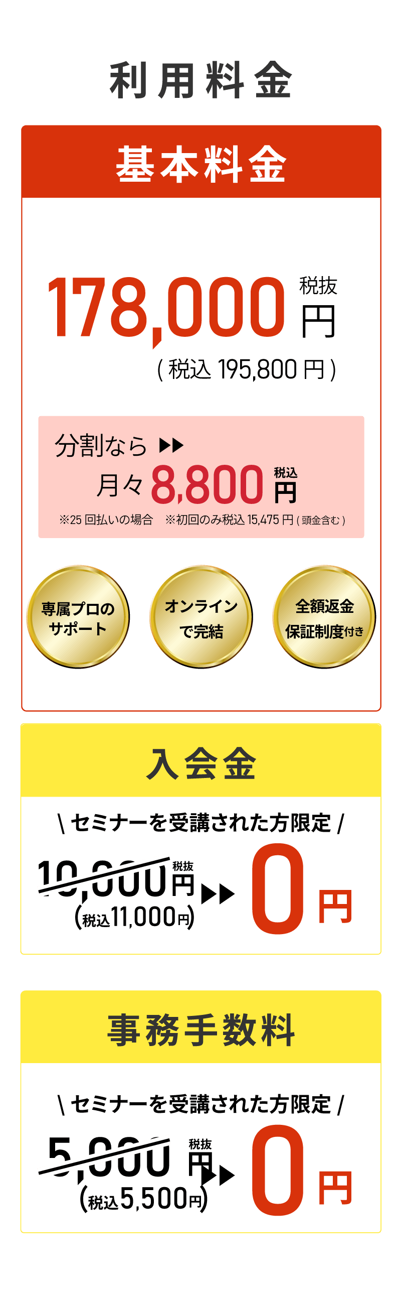 利用料金